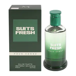 Suits Fresh Pour Homme Eau De Toilette Vaporisateur Natural Spray 100ml for Men