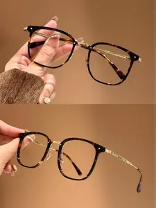 “WILD ROSE” series Blue Light Glasses for Woman, Fashion Computer Glasses on Office Reduce Eye Strain Anti Migraine for Working Reading，safety glasses blue light blocking glasses protection Computer Gaming Glasses women cute Eyeglass frames