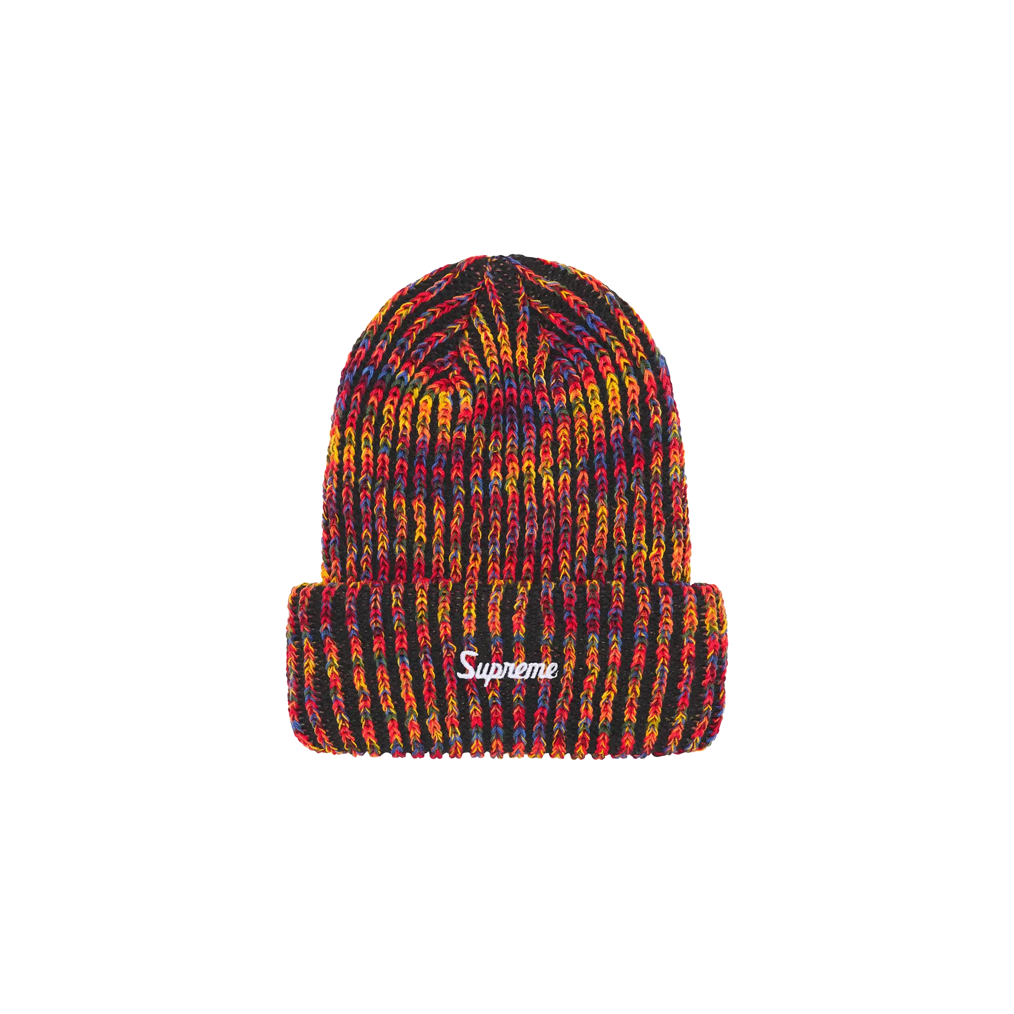 Rainbow Loose Gauge Beanie "FW25 - Black" SU26319
