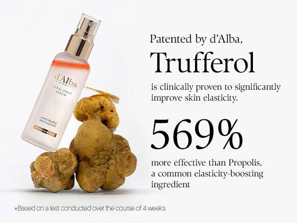[OFFICIAL d'Alba] White Truffle Vital Spray Serum - Calming Skincare Facial Spray - Refreshing and Hydrating Mist Spray for Face (3.38 fl oz)