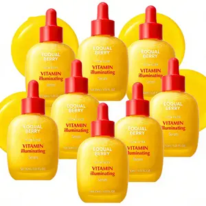 2026 EQQUALBERRY Vitamin IlluminatingSerum -Brightening Vitamin C Serum withNiacinamide |Strengthens skin barrier IHydrates using Ceramide and HyaluronicAcid, 1.01oz / 30ml