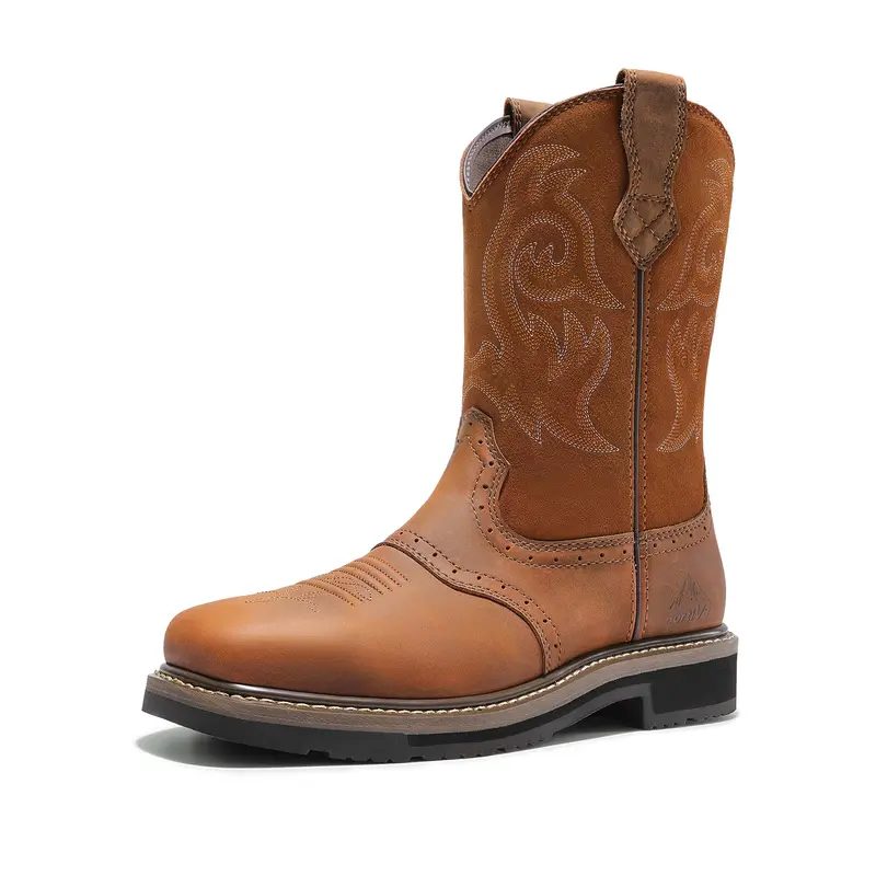 Men's Biker Boots Sendra 9491 Brown Leather Zipper Biker Boots availab – Soho Boots