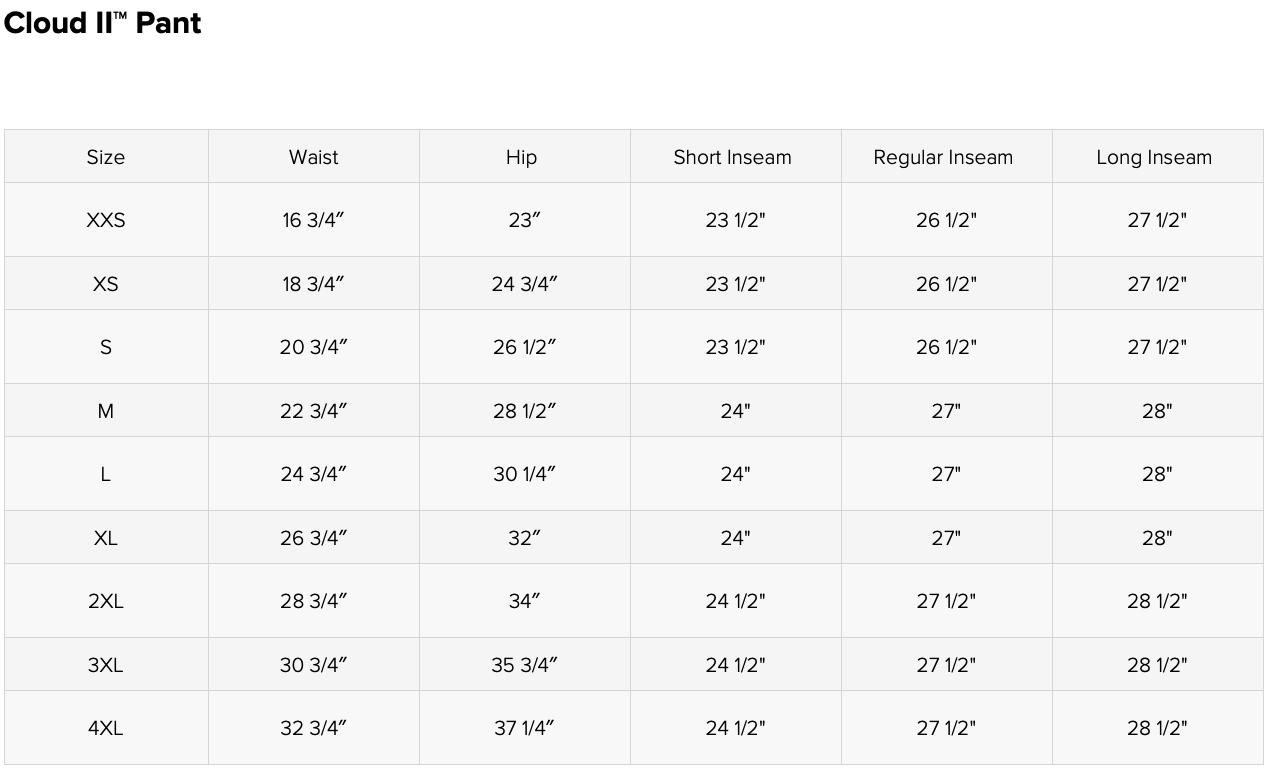 Vitality Cloud II™ Pant