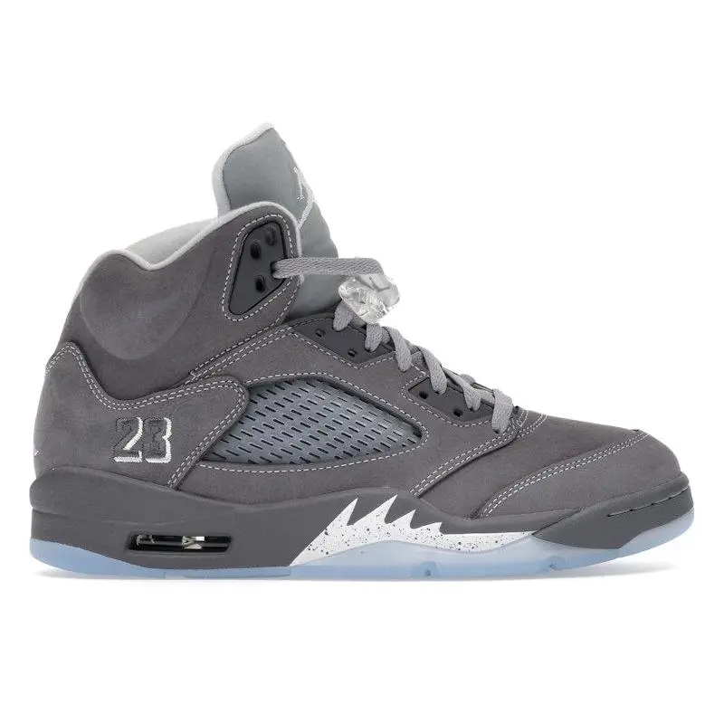 Jordan Men's 5 Retro Wolf Grey (2026) Basketball Shoes, from StockX