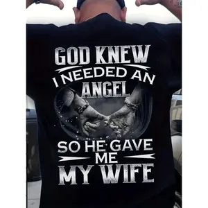 Burning Man3D Printed Black T Shirt For Plus Size Men