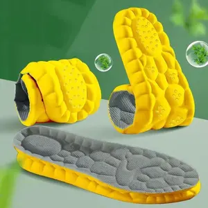 A pair of soft, elastic, and breathable insoles, suitable for sports, with shock absorption and sweat absorption features, lightweight and soft, comfortable to wear and not tiring for the feet, a Valentine's Day gift