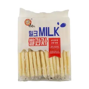 MILAOTOU Milky Old Man Milk Rice Crackers 204g MILAOTOU Milky Old Man Milk Rice Crackers 204g