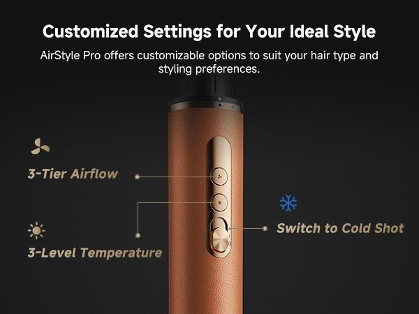 DREAME AirStyle Pro 7-in-1 Hair Styler with Fast Drying, Rated Voltage 110v-120v, 2 Curling Barrels, Volumizing Effect, Smoothing Brush, and Comfort for Enhanced Styling hair styling tools hair Straightener Curler Set Curly Iron lam ge multi curl