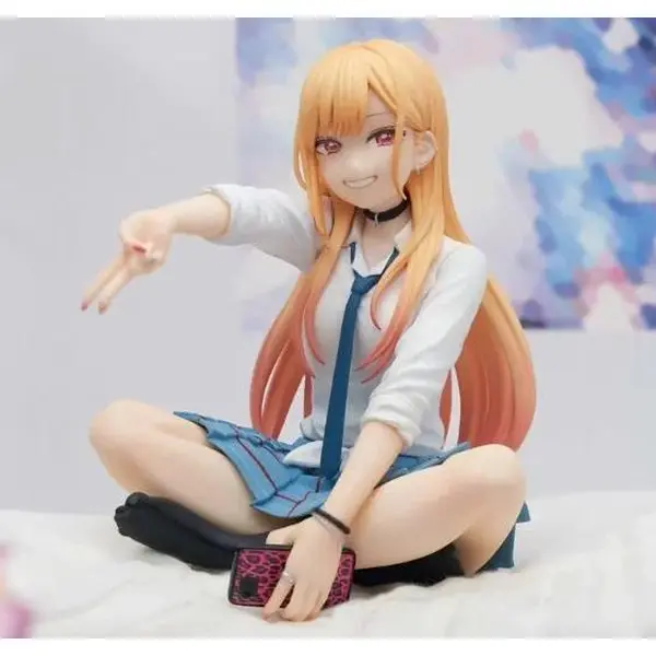 Anime Figure (Seated Pose) – Collector-Grade Display Piece / Desktop Ornament no box