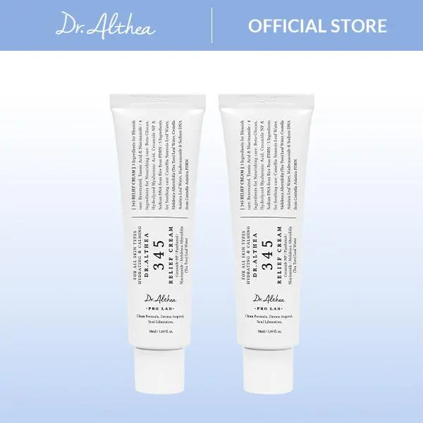 [Dr.Althea Official] 345 Relief Cream - 2 Pack