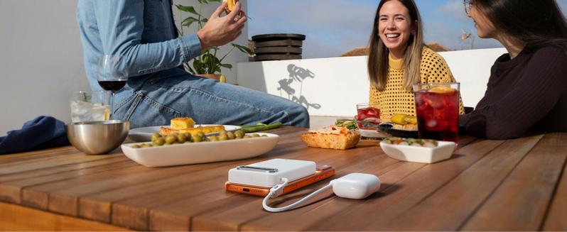 【Exclusive TikTok Gift】ECOFLOW Rapid Mag Power Bank 10,000mAh, Qi2.2 25W Wireless Charging, 0.6'' Ultra-Slim Magnetic Portable Charger, Built-in USB-C Cable, Qi2 Certified Fast Charging Battery for iPhone 17/16/15/14/13/12