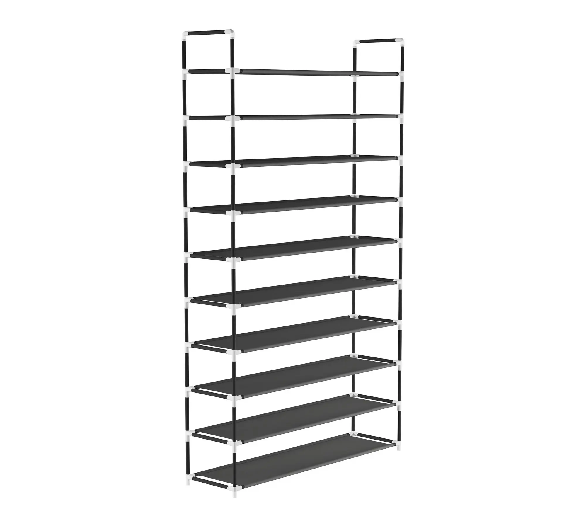 Lavish Home Shoe Storage Rack 10-Tier Shoe Organizer