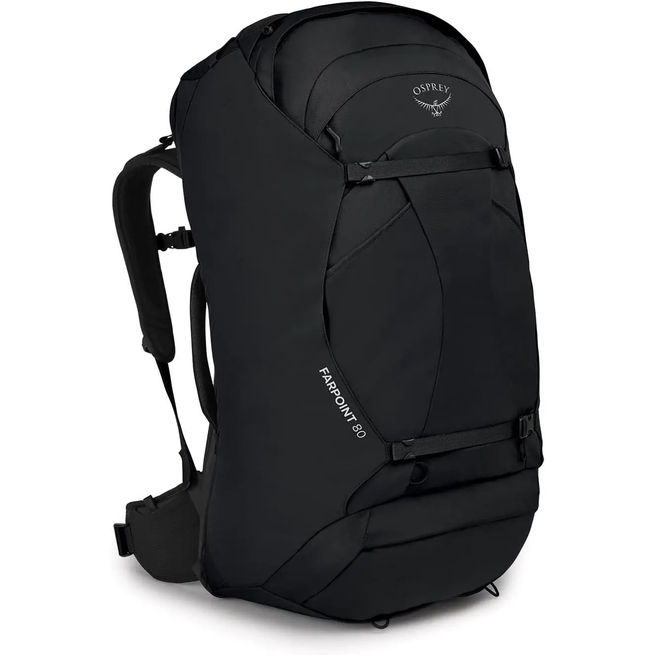 Osprey Farpoint 80L Mens Travel Backpack - Black 10003323