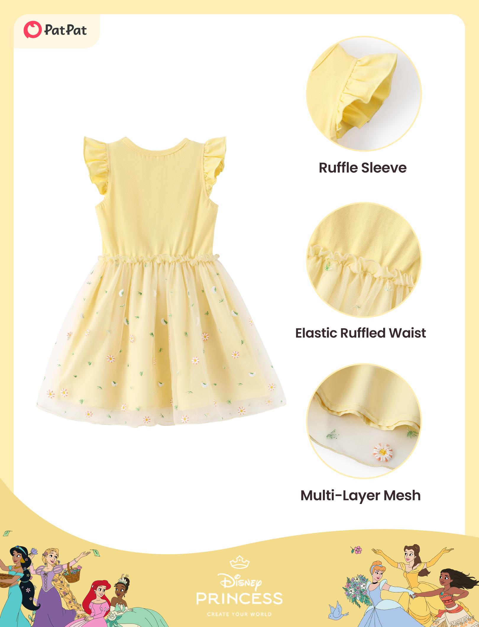 Disney Princess & Minnie Mouse Girls Dress Collection – 5 Unique Styles: Ariel, Snow White, Cinderella, Minnie Mouse Tulle & Sundress Sets for Toddler & Big Kids (2T-14Y)