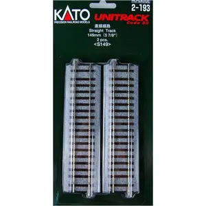 Kato USA 2193 Ho 149mm 5 7/8 STRAIGHT TRACK