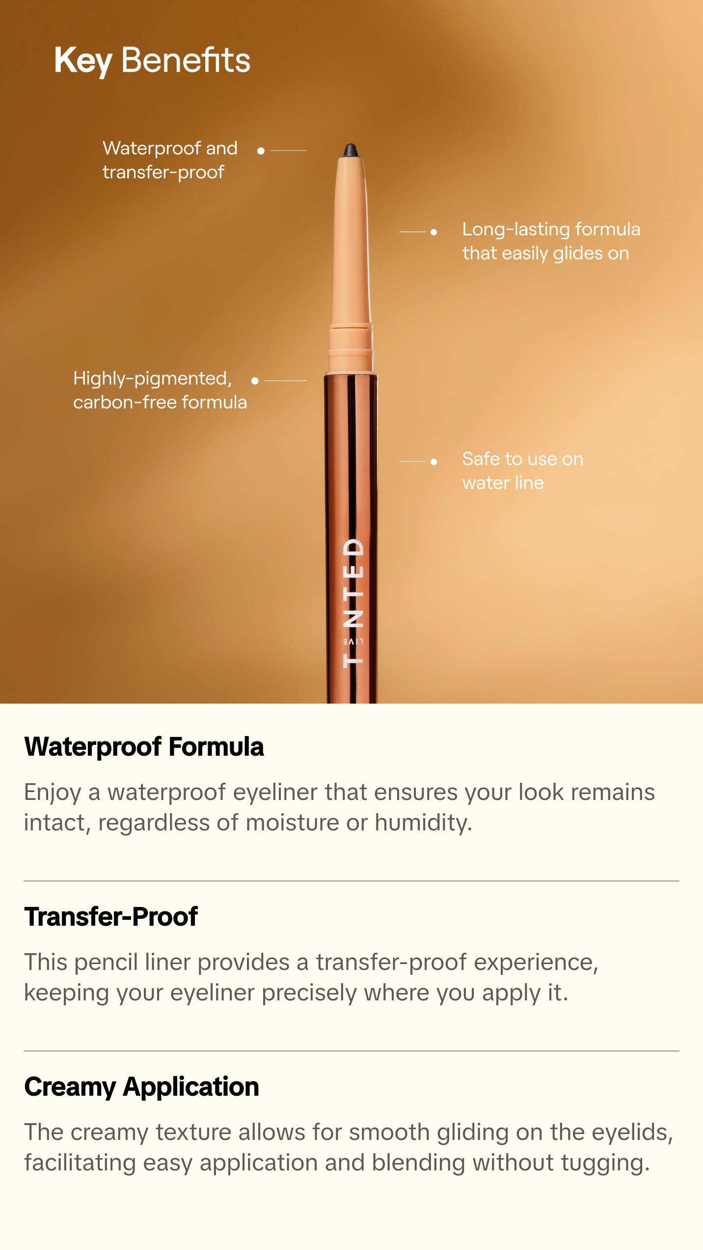 Hueliner Longwearing Kajal Pencil Liner