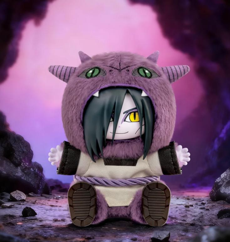 Naruto V2 Cute Beasts Sit Series Plush Blind Box，Soft Decor,Relax Element,Holiday Gift,Cozy Buddy