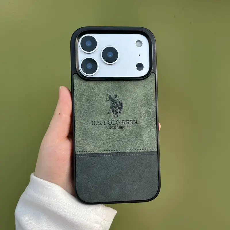 Elegant Ultra-Thin Top-Grain Cowhide Leather Smartphone Case - Protective Cover for iPhone 17/16/15/14/13 Pro Max, 16/15/14 Plus, Premium Mobile Accessory for Gifting to Loved Ones