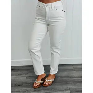 Judy Blue Tilly Tummy Control Ankle Jeans (Reg. and Plus)