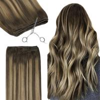 #4/26/4 Balayage Chocolate Brown to Honey Blonde