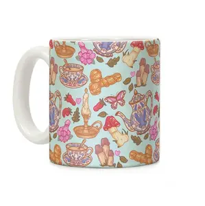 (Sale up to 55% + Freeship) Cottagecore Coffee Mug - Aesthetic Ceramic Drinkware with a Touch of Humor, Perfect for Coffee Lovers - Cup Porcelain