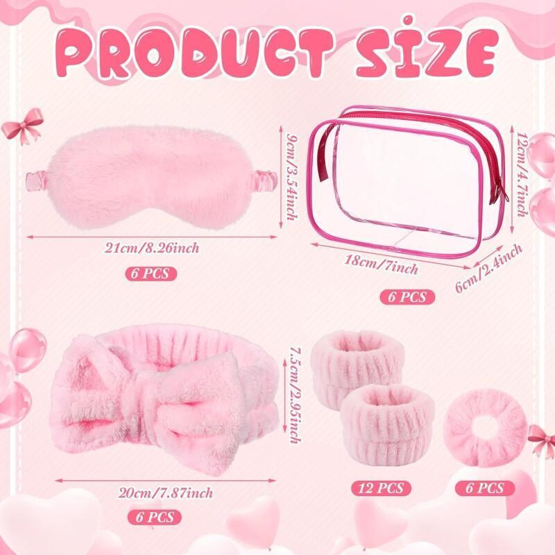 74Pcs Prizes for Game WinnersBaby Shower Favors Gifts includingHeadband Hair Brush Jewelry Box with GiftBag for wed Game Prizes Wedding BridalShower Favors (6Set)