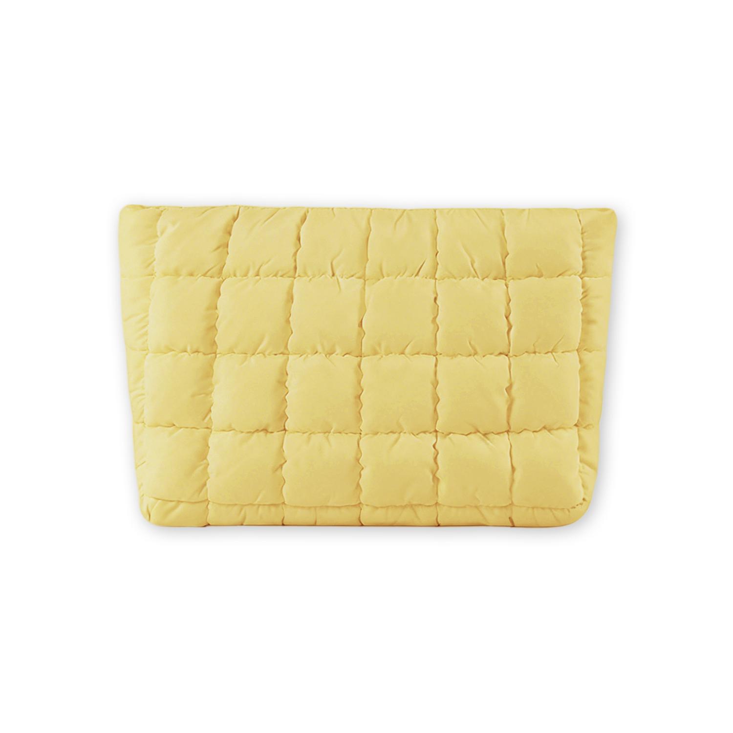 Large Capacity Quilted Design Clutch, Travel Storage Bag With Zipper, Perfect New Year Christmas Gift Idea