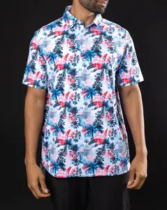 Aloha - Men's Golf Polo - Hawaiin, Tropical Shirt