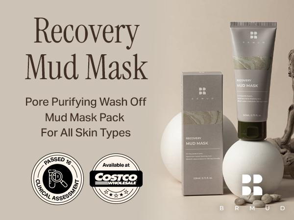 [Official Shop] BRMUD Mud Mask & Cleanser Bundle – Mud and Fresh Water Duo for Deep Cleansing, Pore care & Comfortable Hydration, Moisture, Hydrated