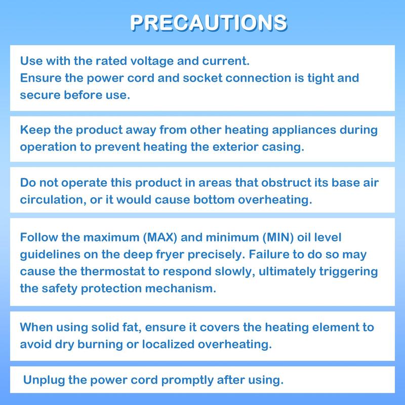 SUSTEAS Deep Fryer with Basket, 1500W Electric Deep Fryer, Temperature Control, Removable Lid, 2.6QT/1.5QT Non-Stick Inner Pot, Easy to Clean Cooker Springtok Cooking Food