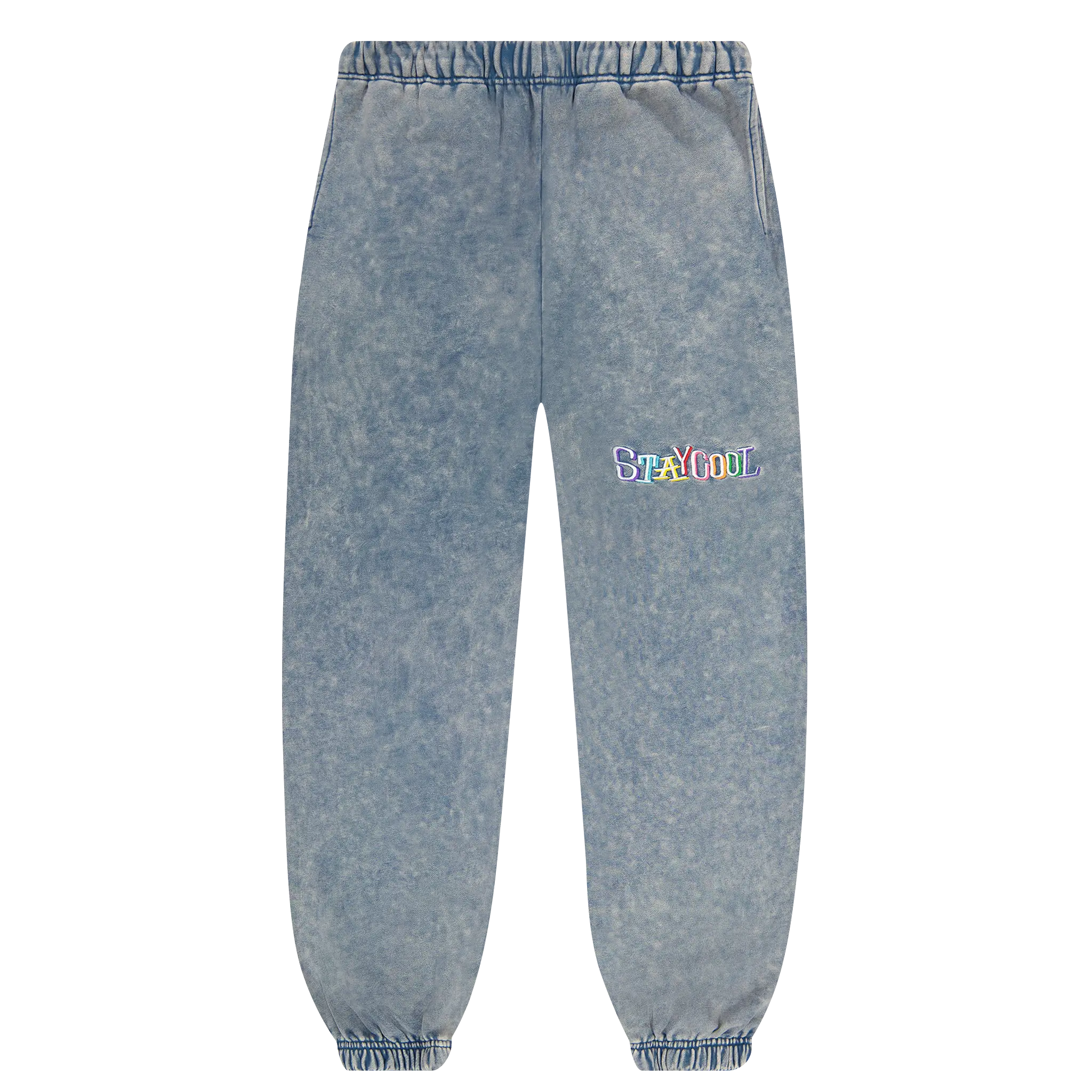 Tribal Acid Wash Sweatpants (Denim)