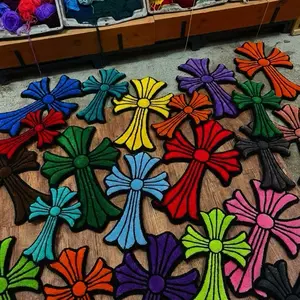 Y2K Khrome Style Cross Rug Handmade 27 Inches Multiple Colors Unique Design Exclusively Available on TikTok Handcrafted Artistry