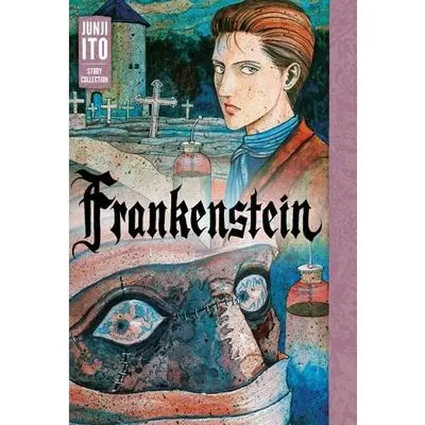 Frankenstein: Junji Ito Story Collection - English Hardcover Book, Master of Horror Manga, 1.58 lbs, 8.3" h x 6" l x 1.2" w, Brings Frankenstein Back to Life