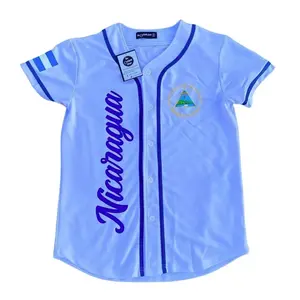 Nicaragua Jersey for Men and Women - Unisex, Gift for fan, Baseball Team Jersey