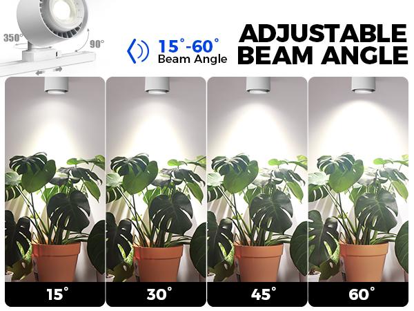 Barrina TR40c 3 x 40W LED Grow Lights 5000K | Full Spectrum, Ceiling Track & Timer | TR40c