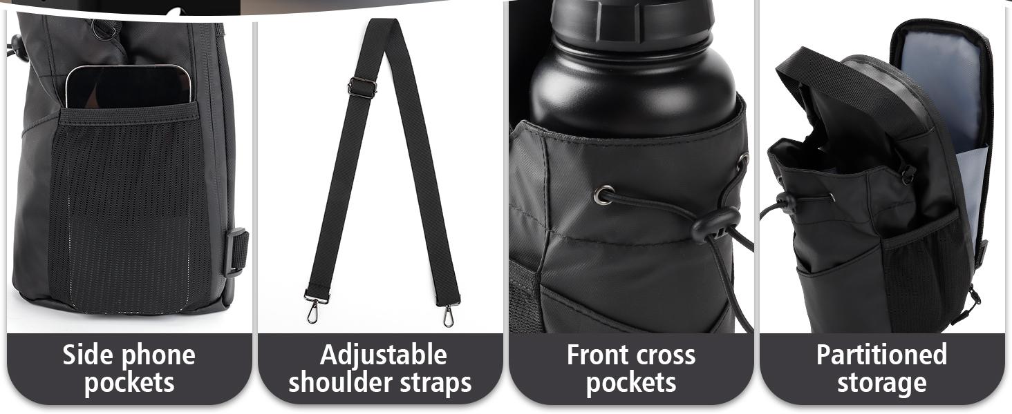 2-in-1 Unisex Magnetic Gym Bag, Suitable for Gym, Sports, Travel Magnetic Bag