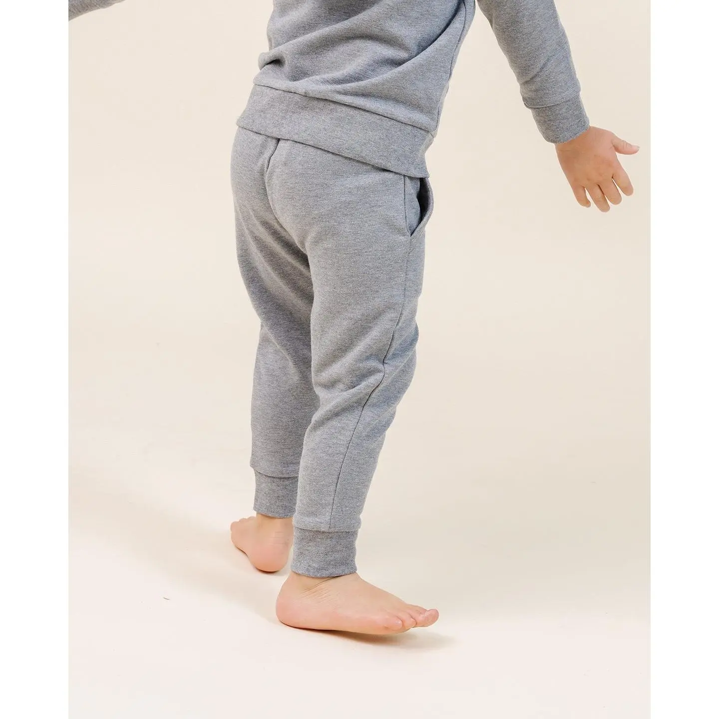 The Coziest Jogger in Steel Heather