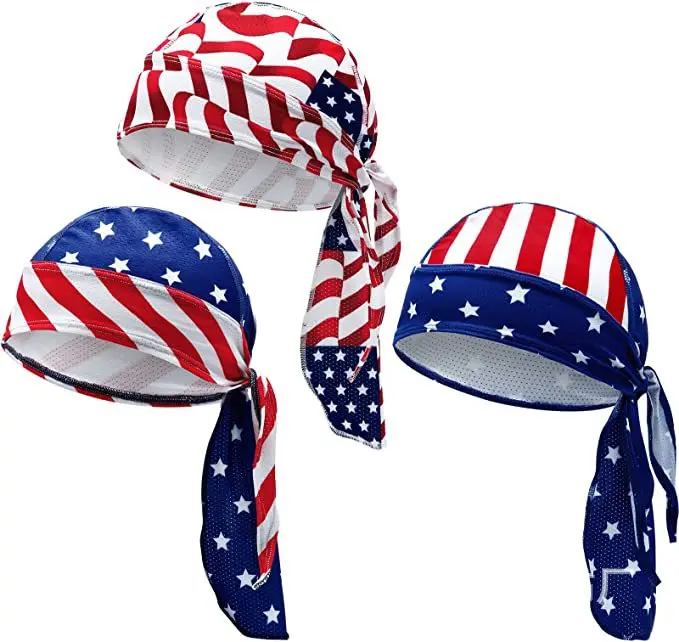 Men's Skull Cap Hats Multipack - Adjustable Protective Cap, Lightweight Breathable Quick-Dry Sweat-Wicking, 55-60 cm Soft Portable Easy-to-Match Headwear for Cycling, Works as Liner & Party Accent