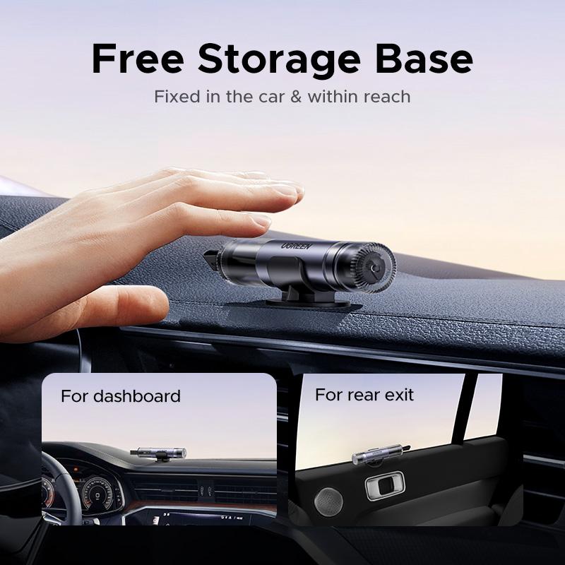 UGREEN 2-in-1 Car Window Breaker & Seatbelt Cutter,Upgraded Safe Hammer Glass Breaker Under Water, Car Hammer Seatbelt Cutter Window Breaker Emergency Escape Tool, Glass Breaker for New Cars– Must For Car-Emergency Escape Tool, TikTokShopHolidayHaul