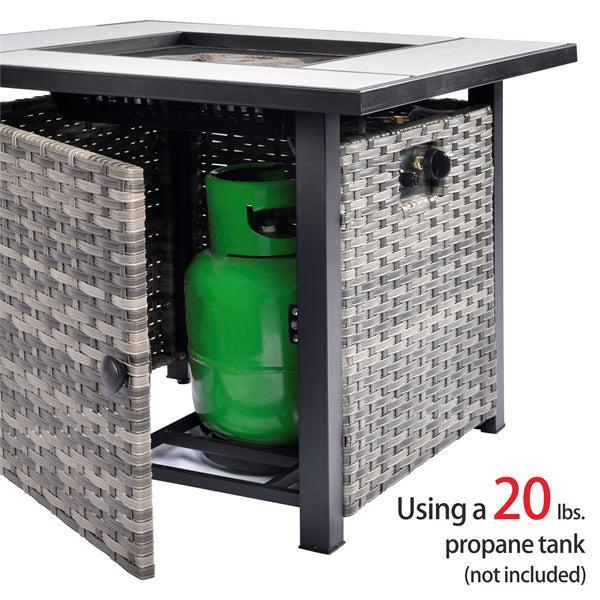 Ovios Patio Outdoor 30'' Fire Pit Table for GRS/NTC/HOP/NDS Series