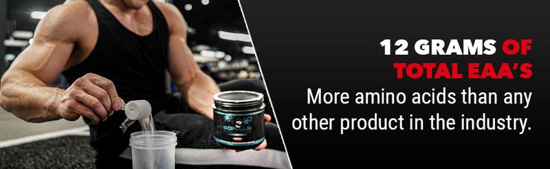 Gorilla Mode EAAs - Essential Amino Acids Fitness Supplement (30 Servings)