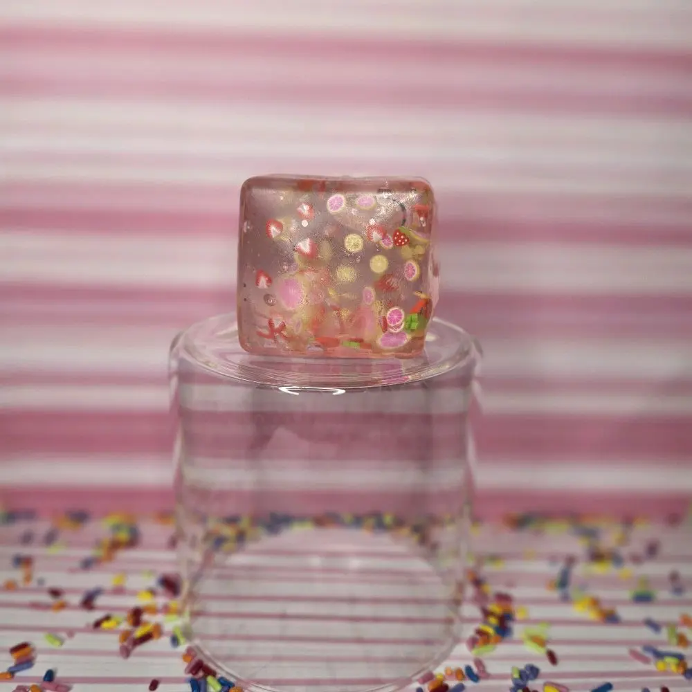 fruit filled stress cube