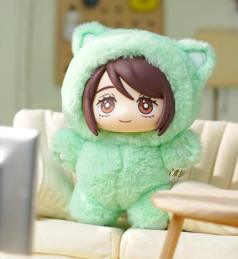 Jujutsu Kaisen 2 Cat Paradise Party Blind Box Vinyl Plush Figures Satoru Gojo & Suguru Geto Collectible Toy Gift For Home Decor, Desk Display