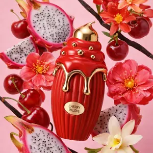 HOUSE OF DREAMS Cherry in Love Eau de Parfum (100ml) – Long-Lasting Sweet Cherry Vanilla Gourmand Perfume for Women, Luxury Fruity Fragrance Spray