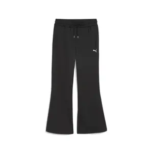 PUMA Womens Wardrobe Essentials Flared Pants Casual - Black