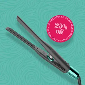 RevAir Micro Edge Styler 5/16 (8mm) Inch Micro Styling Iron - Ultra-Thin Pencil-Tip Flat Iron for Precision Styling and Salon-Worthy Results Ceramic Hair Waver
