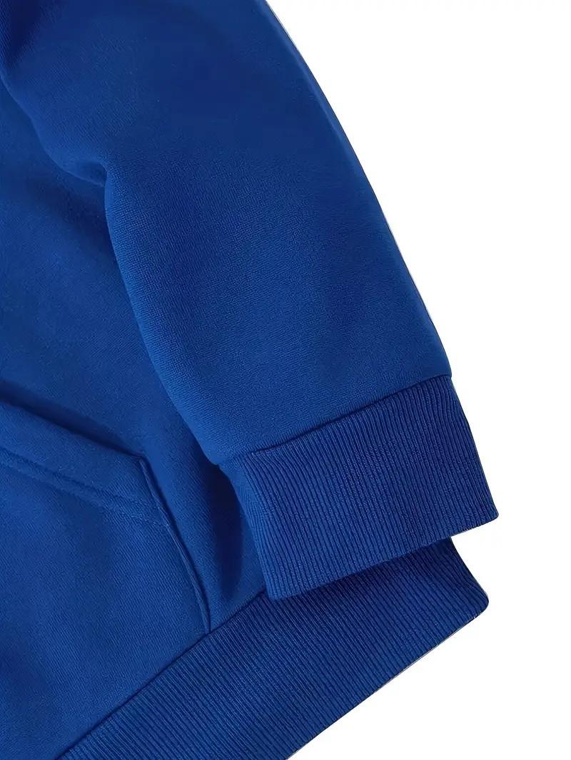 USA Flag Pattern Hoodie for Men & Women Fleece Lined Sweatshirt with United States Letter Print Unisex Casual Knit Pullover for Students Couple's Fashion Hoodie for Autumn Winter Spring 2026