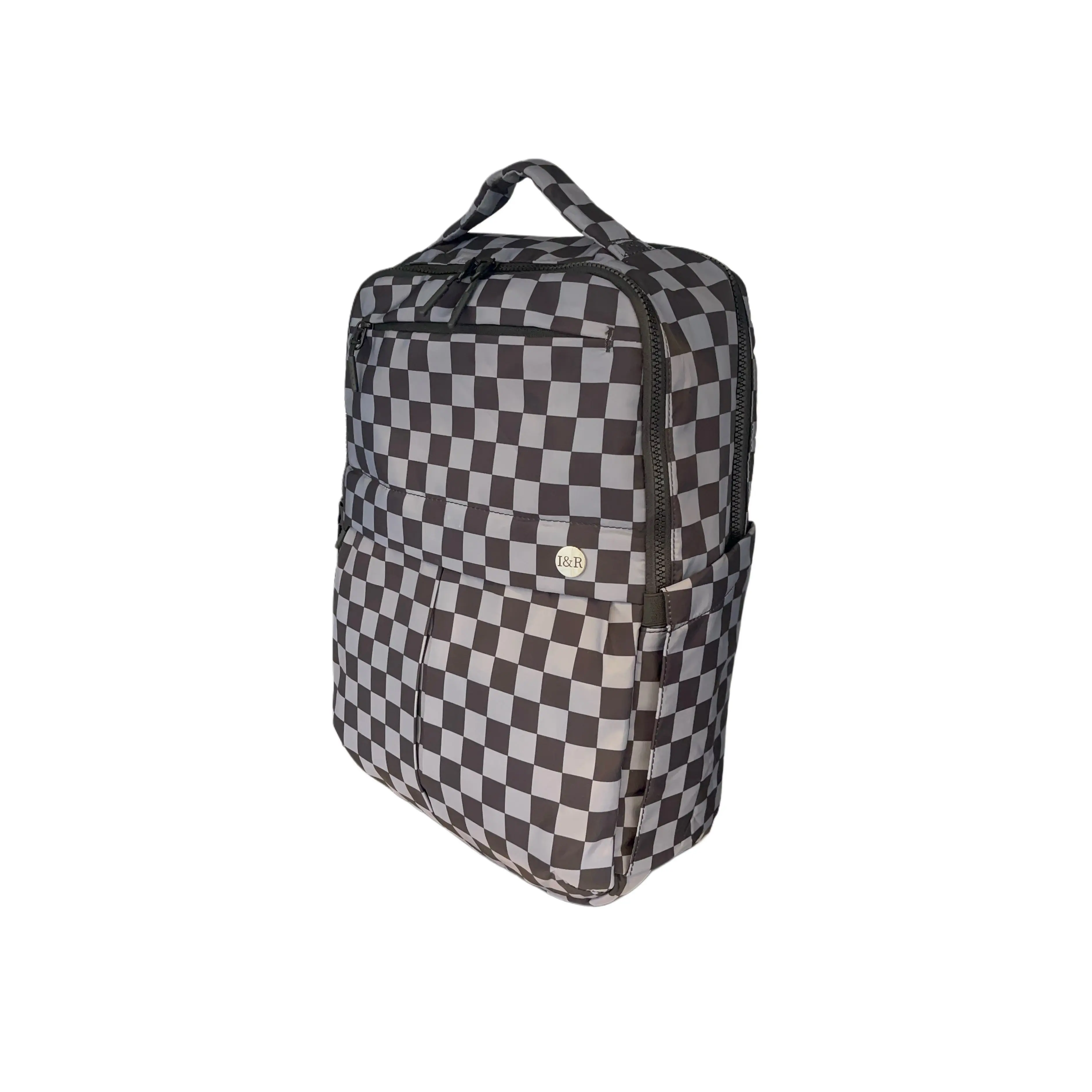 Black Grey Checkered