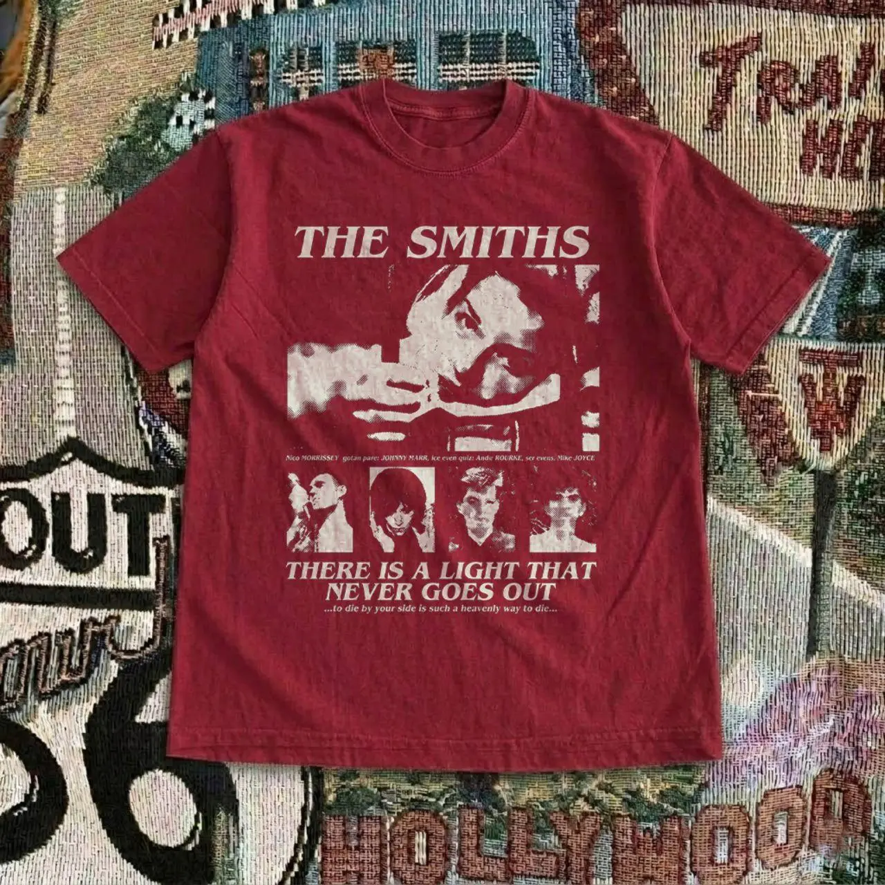 [Sale up to 30%] The Smiths Band Tee, Vintage 80s Indie Rock Graphic T-Shirt