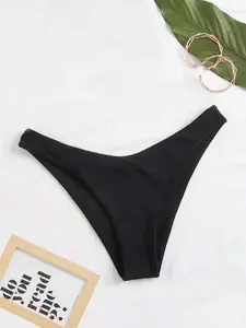 Swim Basics Summer Beach High Cut Bikini Panty